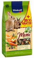 Triušių pašaras VITAKRAFT MENU VITAL 1 kg + 20%