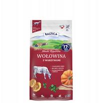 Šunų maistas BALTICA jautiena su daržovėmis, vidutinėms veislėms, 3 kg