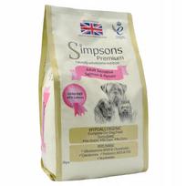 Šunų maistas Simpsons Premium jautriai virškinantiems, su lašiša ir bulvėmis, 2 kg