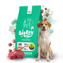 Sausas šunų maistas BITESY Platinum, ėriena, jūros žuvys, ryžiai, 12 kg