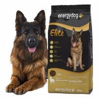 Sausas šunų maistas Energydog ELITE su veršiena, kiauliena ir vištiena, 18 kg