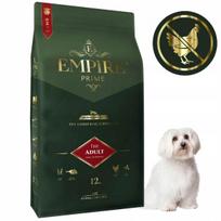 Sausas ėdalas suaugusiems Maltos bišonams EMPIRE PRIME, be vištienos, 12 kg