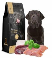 Sausas ėdalas šunims 1DOG su ėriena ir antiena, vidutinėms ir didelėms veislėms, 12 kg