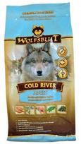 Sausas šunų maistas Wolfsblut Cold River su upėtakiu ir saldžiomis bulvėmis, 2 kg