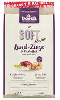 Šunų pašaras Bosch Senior Soft, be grūdų, su ožkiena, 14 kg