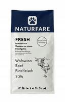 Šunų ėdalas Naturfare Fresh su jautiena, 12 kg