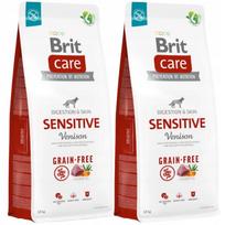 Šunų pašaras Brit Care Sensitive, be grūdų, 2 x 12 kg