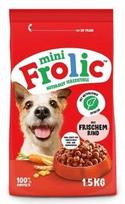 Šunų maistas FROLIC MINI jautienos skonio, 1,5 kg