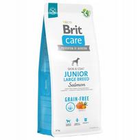 Sausas maistas didelių veislių jauniems šunims Brit Care Grain-Free su lašiša, 12 kg