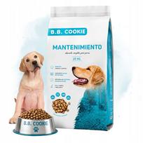 Sausas šunų pašaras B.B. Cookie su veršiena ir vitaminais, 20 kg