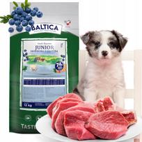 Sausas ėdalas šunims Baltica Tastes of Regions Junior su ėriena ir veršiena, 12 kg