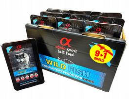 Šunų maistas Alpha Spirit WILD FISH, pusiau drėgnas, 10 x 200 g