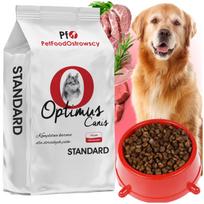 Sausas šunų ėdalas Optimus Canis Standard, didelių veislių, 9 kg