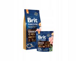 Šunų maistas Brit Premium By Nature Adult Medium su vištiena, 5 kg