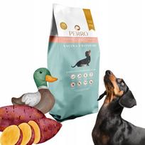 Sausas ėdalas mažų veislių suaugusiems šunims Perro, antiena ir saldžiosios bulvės, 1 kg