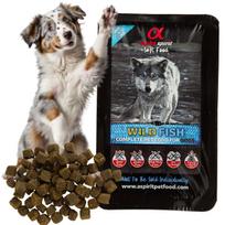 Šunų maistas Alpha Spirit Wild Fish, 200 g, žuvis