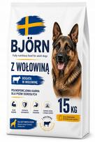 Sausas šunų ėdalas su jautiena 33 %, visų veislių, BJORN, 15 kg