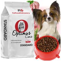 Sausas ėdalas mažų veislių šunims 18 kg Optimus Canis Standard