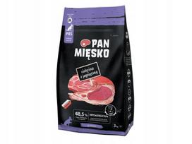 Šunų maistas PAN MIĘSKO su veršiena ir ėriena, 3 kg