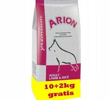 Šunų ėdalas ARION Premium su ėriena ir ryžiais, 12 kg