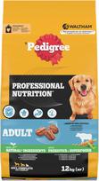 Sausas šunų ėdalas PEDIGREE didelių ir vidutinių veislių šunims, jautiena, daržovės, 12 kg