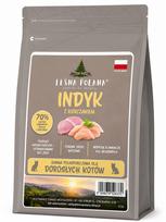 Sausas kačių pašaras FOREST POLANA, kalakutiena ir vištiena, be grūdų, 1,5 kg