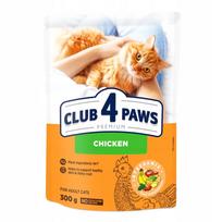 Sausas maistas katėms CLUB 4 PAWS su vištiena, 0,9 kg