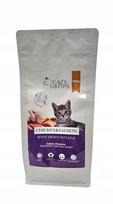 Sausas kačių maistas Cats&Drops su vištiena ir lašiša, 900 g