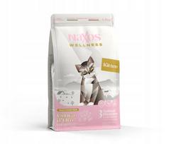 Kačių maistas NAXOS CAT KITTEN ančiukas, vištiena, kalakutiena, 1,5 kg