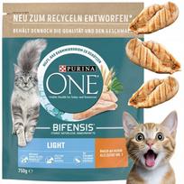 Sausas vištienos pašaras katėms PURINA ONE Light, 750 g, svorio kontrolei