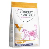 Katėms skirtas veterinarinis pašaras CONCEPT FOR LIFE Urinary Moderate Calorie, 3 kg