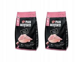Sausas kačių maistas PAN MIĘSKO su vištiena ir triušiena, 2 x 5 kg