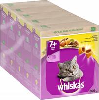 Sausas kačių maistas Whiskas Senior 7+ su vištiena, 5 x 800 g