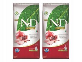 Sausas kačių maistas FARMINA N&D Prime su vištiena ir granatais, 2 x 5 kg