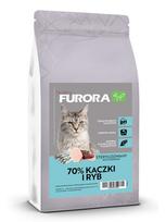 Kačių pašaras FURORA Connoisseur Sterilized, antiena su žuvimi, 5 kg