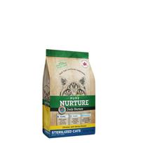 Sausas pašaras sterilizuotoms katėms PURE NURTURE su vištiena ir miežiais, 1,5 kg