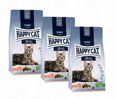 Sausas kačių maistas HAPPY CAT Culinary Adult su Atlanto lašiša, 3 x 300 g