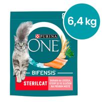 Katės pašaras Purina ONE Bifensis Sterilized su lašiša, 8 x 800 g