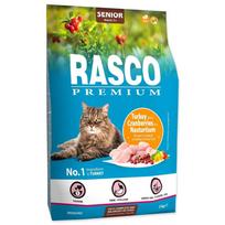 Sausas kačių maistas RASCO Premium Senior su kalakutiena, spanguolėmis ir nasturtomis, 2 kg