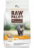 Sausas pašaras katėms Vetexpert Raw Paleo Adult, 2 x 2 kg
