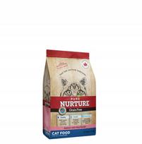 Sausas katėms skirtas pašaras PURE NURTURE su lašiša ir žirneliais, be grūdų, 1,5 kg