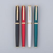 HERO 1536 Fine Nib Metal Fountain Pen, Engravable Business Office Gift Pen 0.5mm nib gray