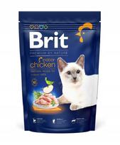 Sausas kačių pašaras BRIT Cat Premium by Nature su vištiena, 1,5 kg