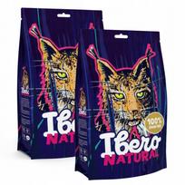 Sausas maistas katėms Ibero Grain Free su kalakutiena nuo plaukų kamuoliukų, 2 x 500 g