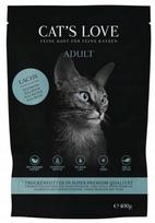 Sausas kačių maistas CAT'S LOVE su lašiša, 400 g