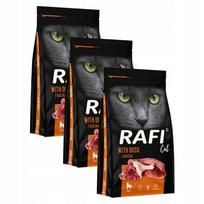Sausas kačių maistas Rafi Cat su antiena, 1,5 kg