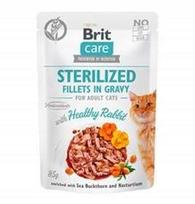Šlapias kačių maistas Brit Care Sterilizuotoms, triušiena, 85 g