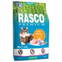 Sausas pašaras katėms Rasco Premium Indoor su kalakutiena ir cikorijos šaknimi, 2 kg