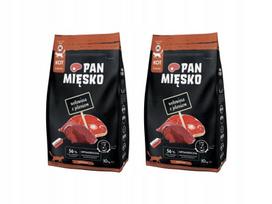 Sausas kačių maistas PAN MIĘSKO su jautiena ir elniena, 2 x 10 kg