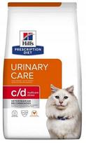 Sausas kačių maistas Hill's PD Feline C/D Urinary su vištiena, 2 x 1,5 kg